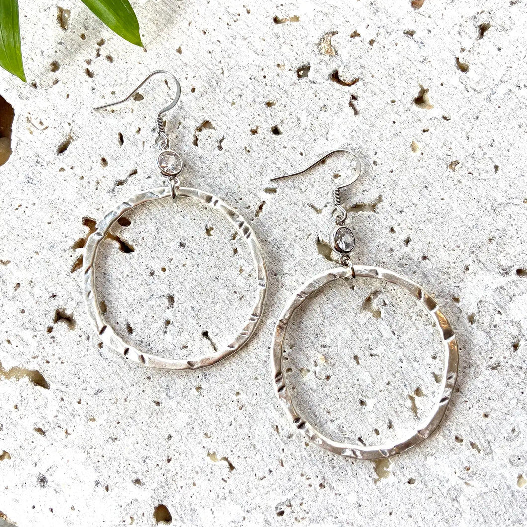 Sliver Hoop Earrings