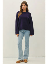 Load image into Gallery viewer, Wide Cuff Oversized Sweater
