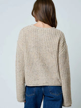Load image into Gallery viewer, Marled Button Down  Knit Cardigan
