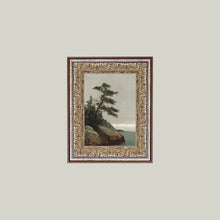Load image into Gallery viewer, Ocean Side Framed Antique Art
