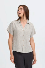 Load image into Gallery viewer, BYFALAKKA Cap Sleeve Shirt (Rainy Day's)
