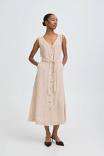 Load image into Gallery viewer, BYFALAKKA Button Dress( Woodsmoke)

