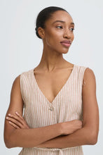Load image into Gallery viewer, BYFALAKKA Button Dress( Woodsmoke)
