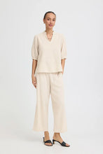 Load image into Gallery viewer, BYFALAKKA Puff Sleeve Blouse( Rainy Day)
