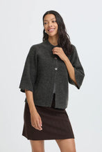 Load image into Gallery viewer, BYOTAJA 3/4 Sleeve Cardigan-Dk.Gry
