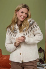 Load image into Gallery viewer, Fair Isle Pattern Knit Cardigan

