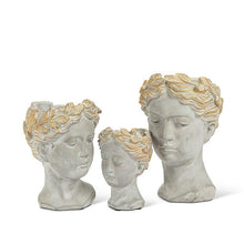 Load image into Gallery viewer, Woman Head Planter
