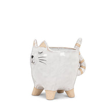 Load image into Gallery viewer, Small Cat withTail Planter
