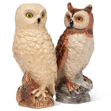 Load image into Gallery viewer, Tall Snowy Owl Vase
