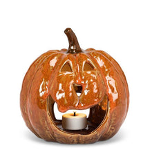 Load image into Gallery viewer, Jack O'Lantern Candle Holder
