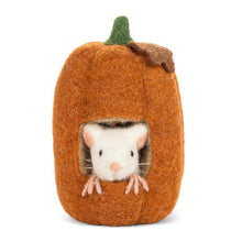 Load image into Gallery viewer, Mouse in  Pumpkin Ornament
