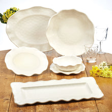 Load image into Gallery viewer, Perlette Cream Melamine  Bowl 7.5 in X 2 in
