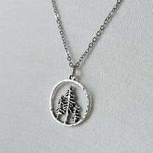 Load image into Gallery viewer, Silver Tree Necklace
