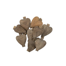 Load image into Gallery viewer, Wooden Heart Clips
