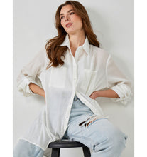 Load image into Gallery viewer, Crinkled Button Down Shirt
