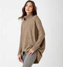 Load image into Gallery viewer, Turtle Neck High Low Sweater
