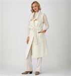 Load image into Gallery viewer, Wool Blend Midi Vest (White)
