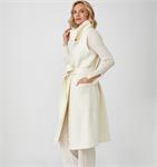 Load image into Gallery viewer, Wool Blend Midi Vest (White)
