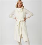 Load image into Gallery viewer, Wool Blend Midi Vest (White)
