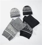 Load image into Gallery viewer, Wool Blend Knitted  Hat &amp; Scarf Set
