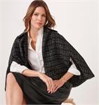 Load image into Gallery viewer, Sonia Tweed Cape (  Black(
