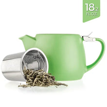 Load image into Gallery viewer, Porcelain Teapot W/ Metal Infuser 18.2oz
