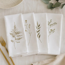 Load image into Gallery viewer, Botanical Leaves Cloth Napkins (Asst)
