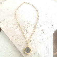 Load image into Gallery viewer, Bee Coin Necklace
