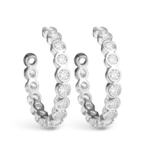 Load image into Gallery viewer, Silver CZ  Earring’s
