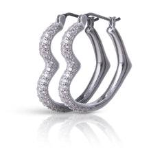 Load image into Gallery viewer, Silver CZ  Earring’s
