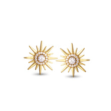 Load image into Gallery viewer, Gld CZ Earrings

