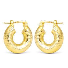 Load image into Gallery viewer, Polished Gold Earrings
