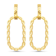 Load image into Gallery viewer, Polished Gold Earrings

