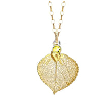 Load image into Gallery viewer, Gold Leaf Pendant
