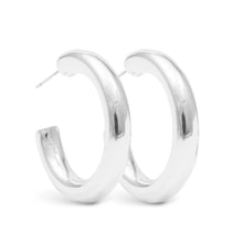 Load image into Gallery viewer, Silver Polished Earrings
