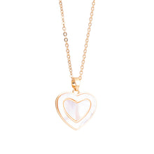 Load image into Gallery viewer, Gold MOP &amp; CZ Necklace
