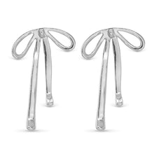 Load image into Gallery viewer, Long Bow Earrings
