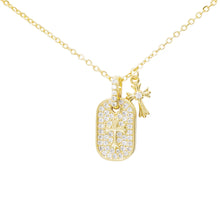 Load image into Gallery viewer, Necklace W/CZ Pendant
