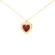Load image into Gallery viewer, Birthstone Heart Necklace
