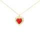 Load image into Gallery viewer, Birthstone Heart Necklace
