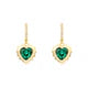 Load image into Gallery viewer, Gold Birthstone  Earring’s
