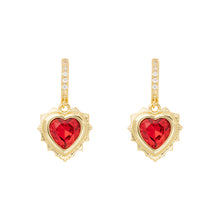 Load image into Gallery viewer, Gold Birthstone  Earring’s
