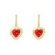 Load image into Gallery viewer, Gold Birthstone  Earring’s
