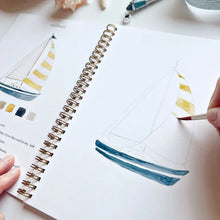 Load image into Gallery viewer, Seaside Watercolor Workbook
