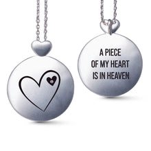 Load image into Gallery viewer, Silver Necklace W/Pendant
