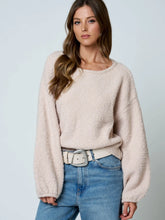 Load image into Gallery viewer, Long Sleeve Fuzzy Knit Pullover

