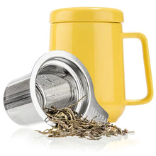 Load image into Gallery viewer, Ceramic Mug with Metal Infuser 19oz
