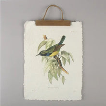 Load image into Gallery viewer, Handmade  Bird Wall Hanging Print
