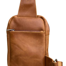 Load image into Gallery viewer, Leather Unisex Crossbody Bag

