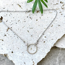 Load image into Gallery viewer, Silver Crystal Necklace
